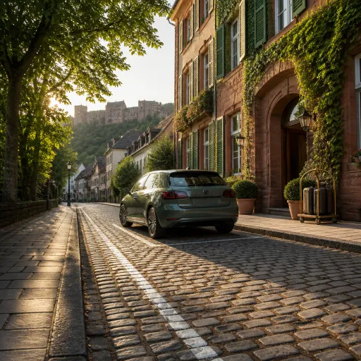 Parkplätze in der Heidelberger Altstadt: So finden Hotelgäste entspannt einen Stellplatz